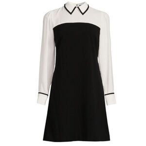Tommy Hilfiger Point Collar A line Mini Dress